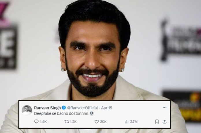 Ranveer deepfake viral video