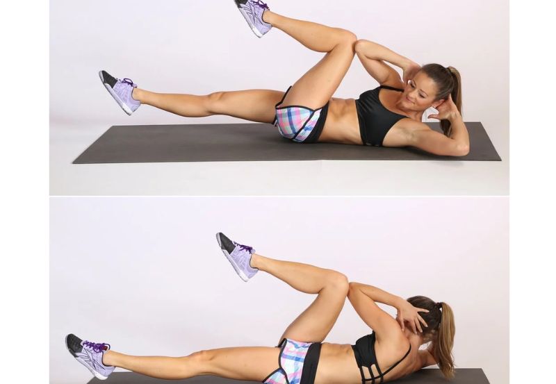 Bicycle Crunch