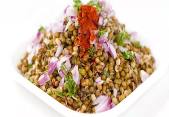moong dal chaat