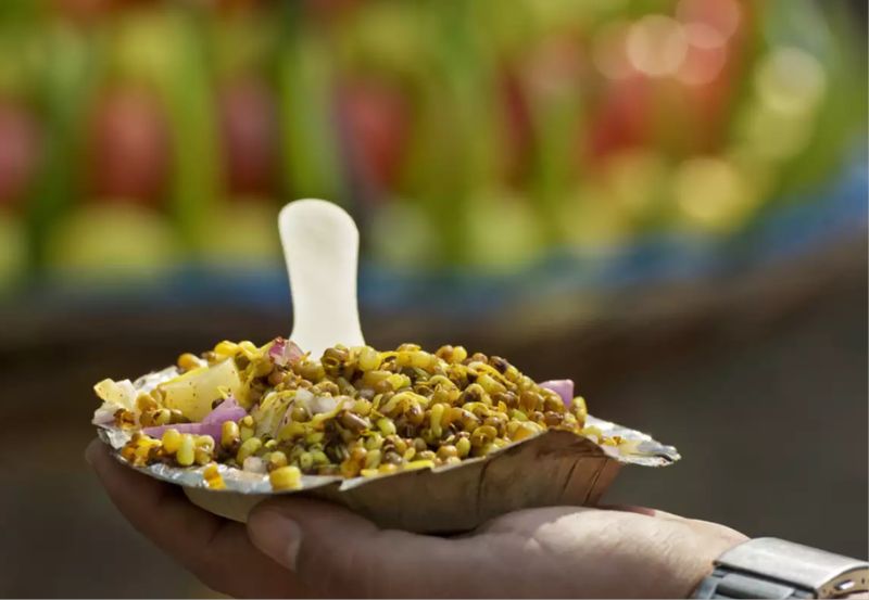 moong dal chaat