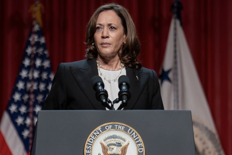 US Vice President Kamala Harris