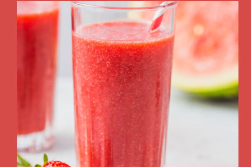 Watermelon Strawberry Smoothie